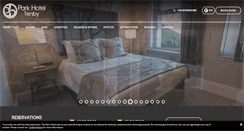 Desktop Screenshot of parkhoteltenby.com